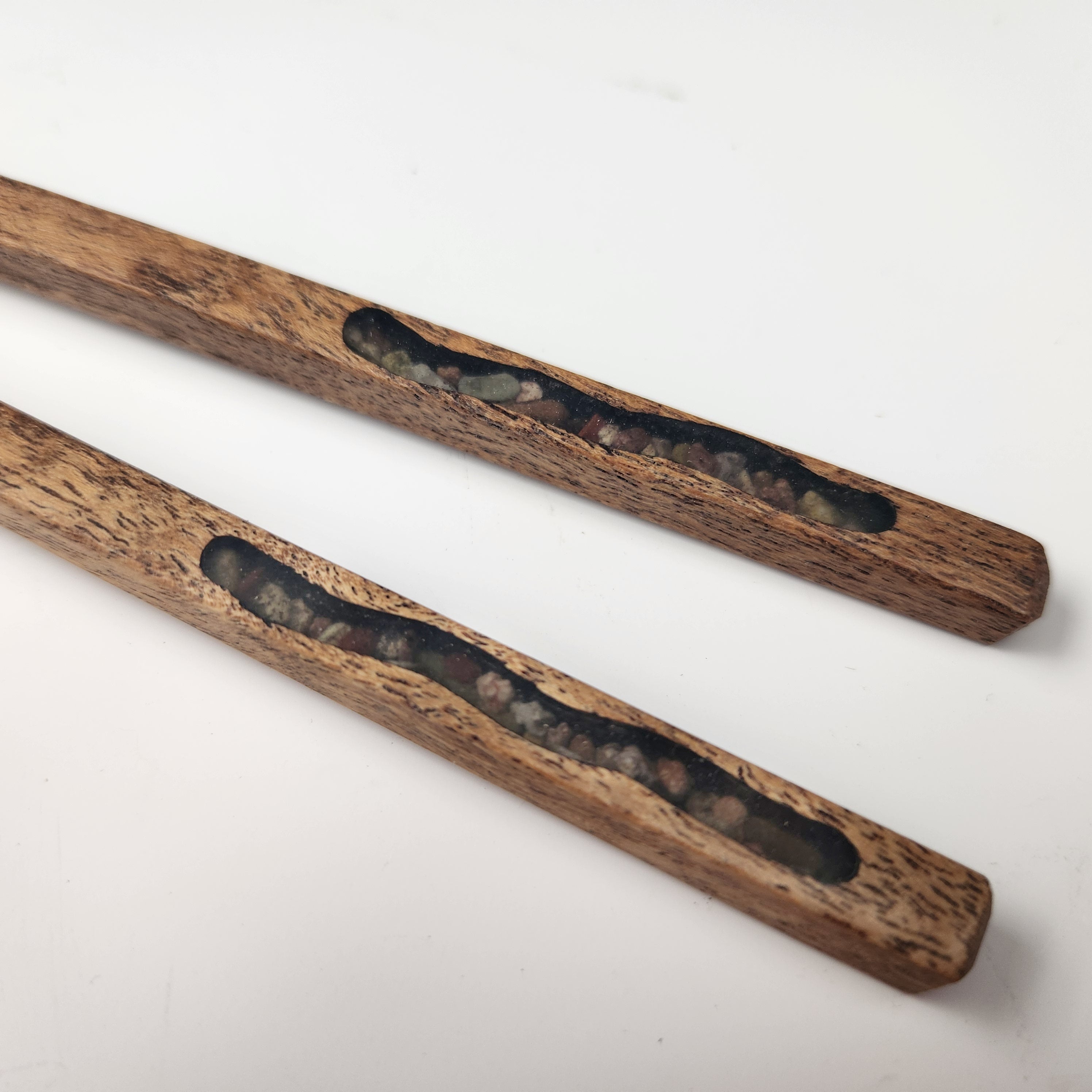 Chopsticks with River Rock Inlay - Heart of the Home LV
