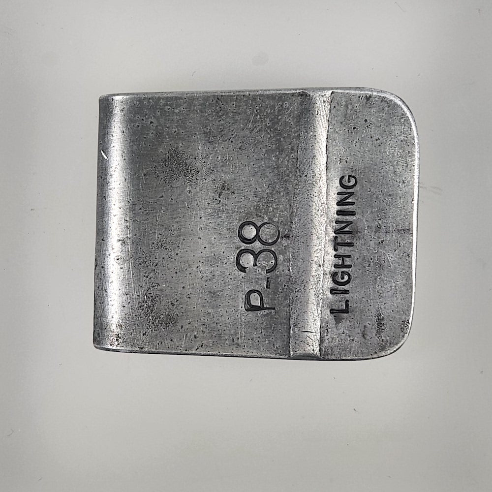 P-38 Lightning Aircraft Salvage Moneyclip - Heart of the Home LV