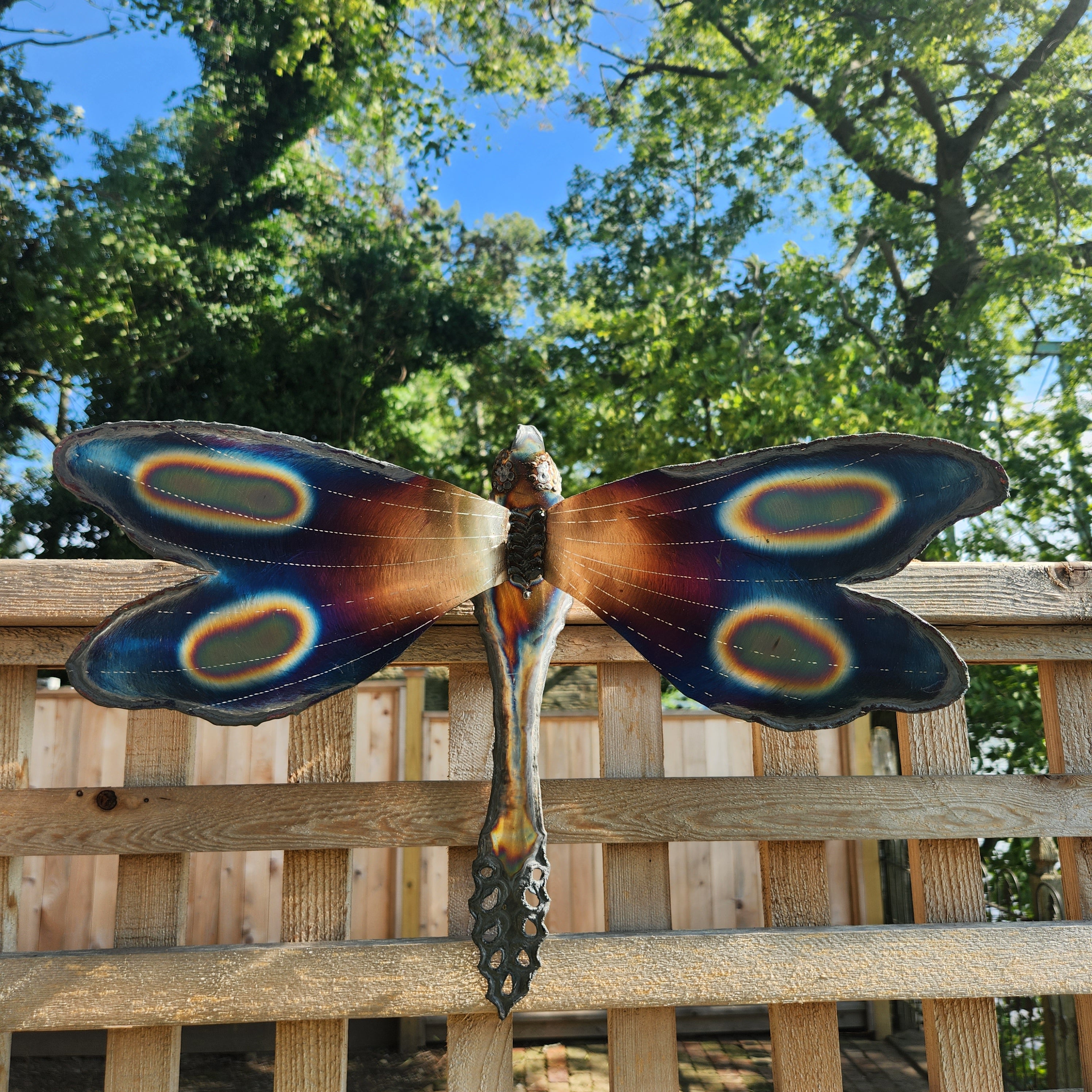 Dragonfly Wall Sculpture - Heart of the Home LV