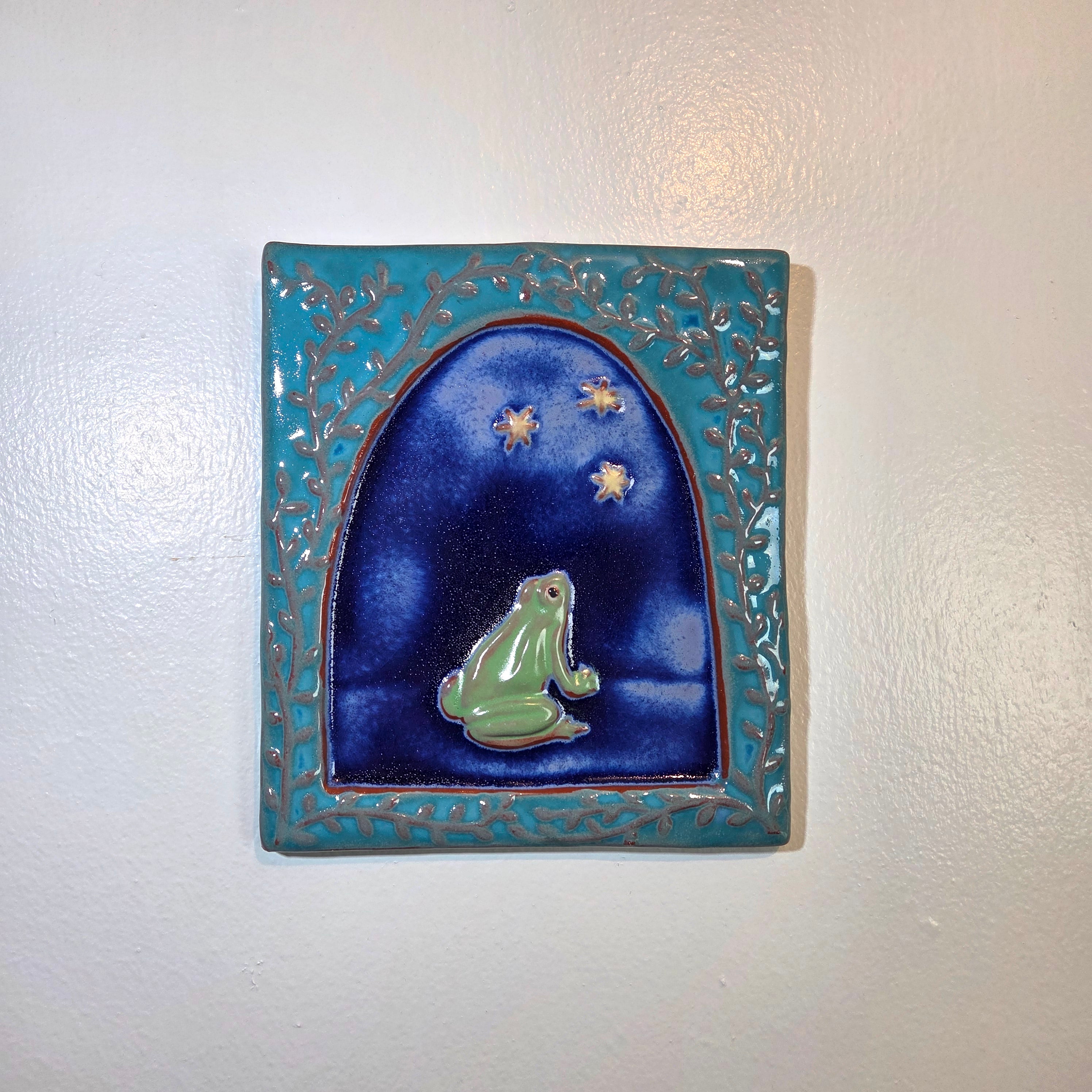 Frog Icon Wall Tile - Heart of the Home Inc