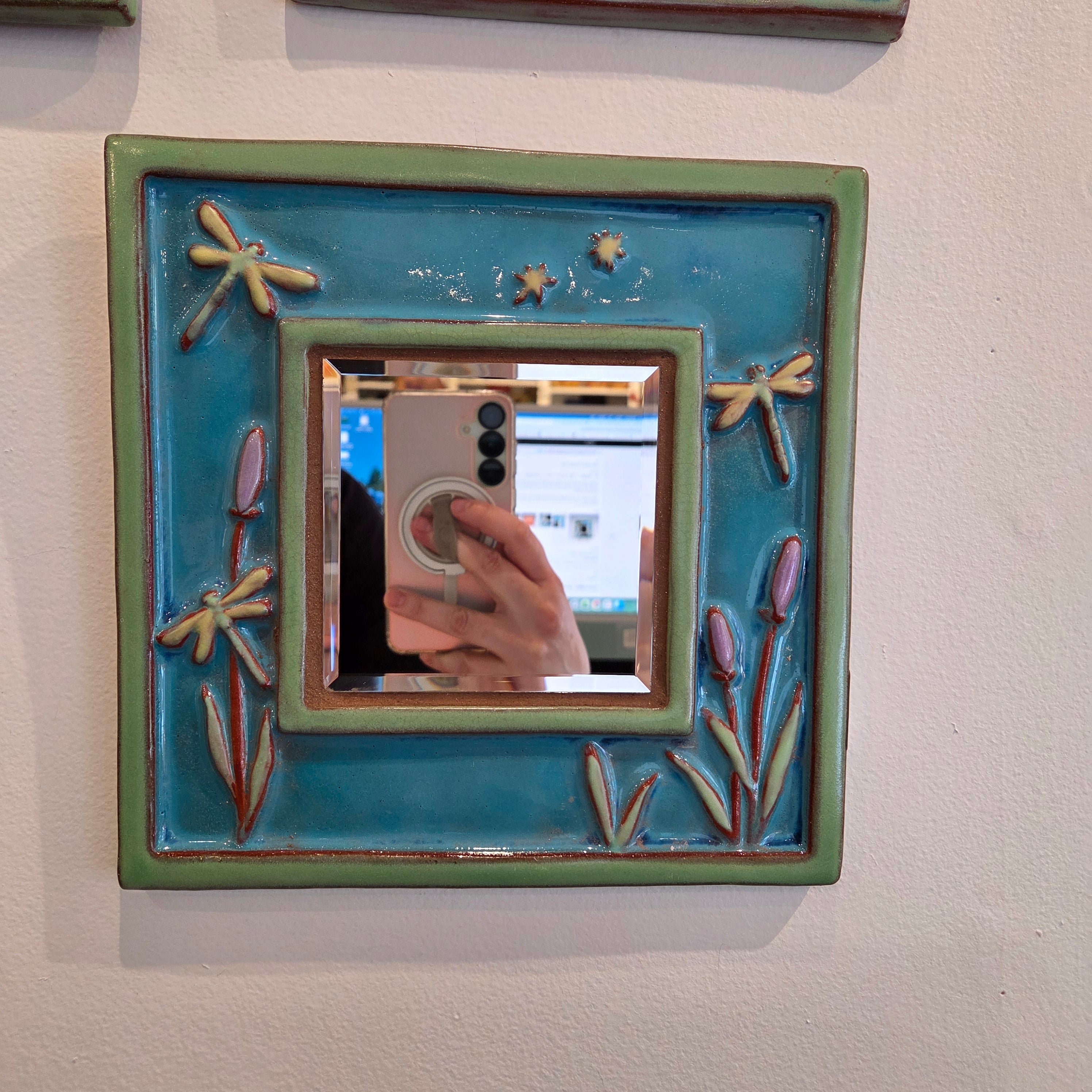 Eartha Dragonfly Contemplation Mirror