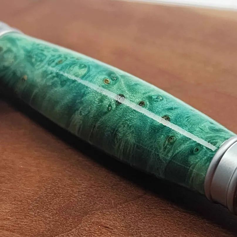 Blue Maple Rollerball Pen