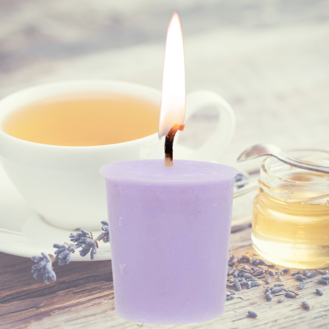 Lavender And Honey Votive Candles - Heart of the Home LV