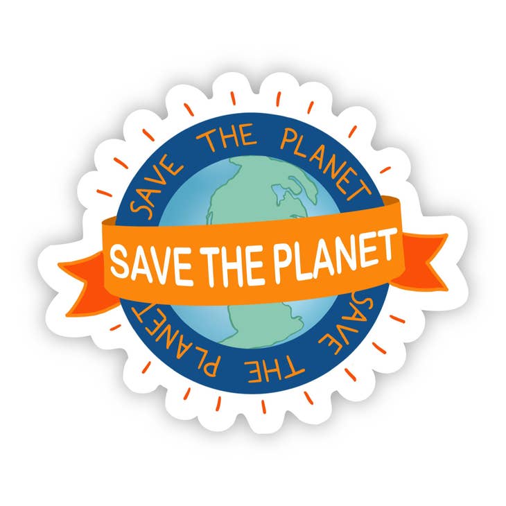 Save The Planet Sticker - Heart of the Home LV