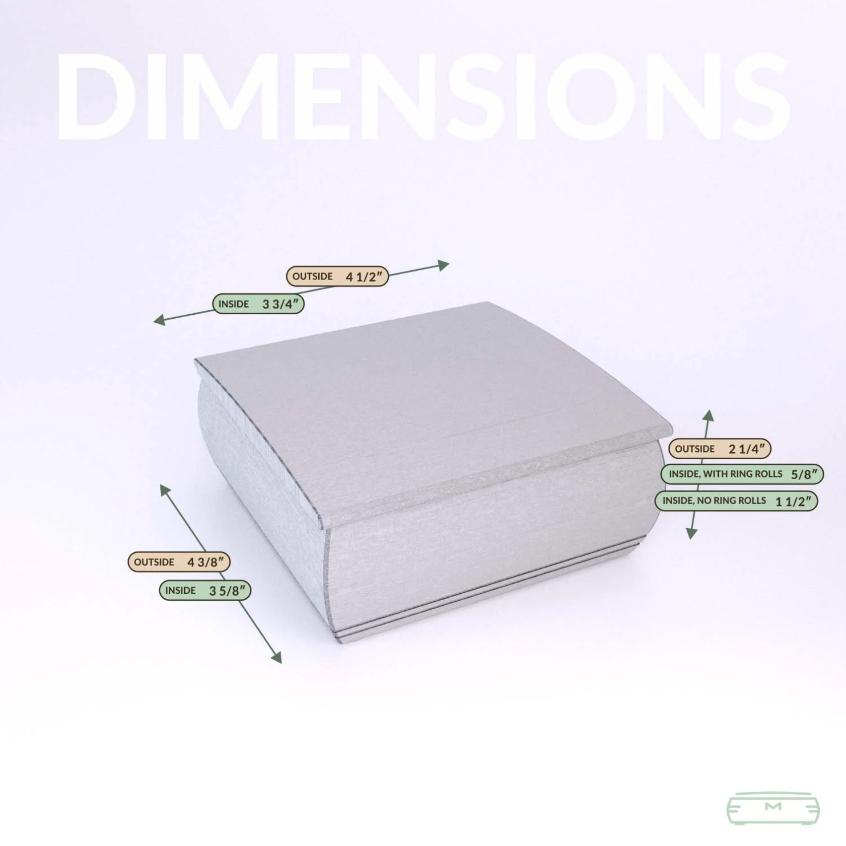 Ring Bearer Box - Heart of the Home PA