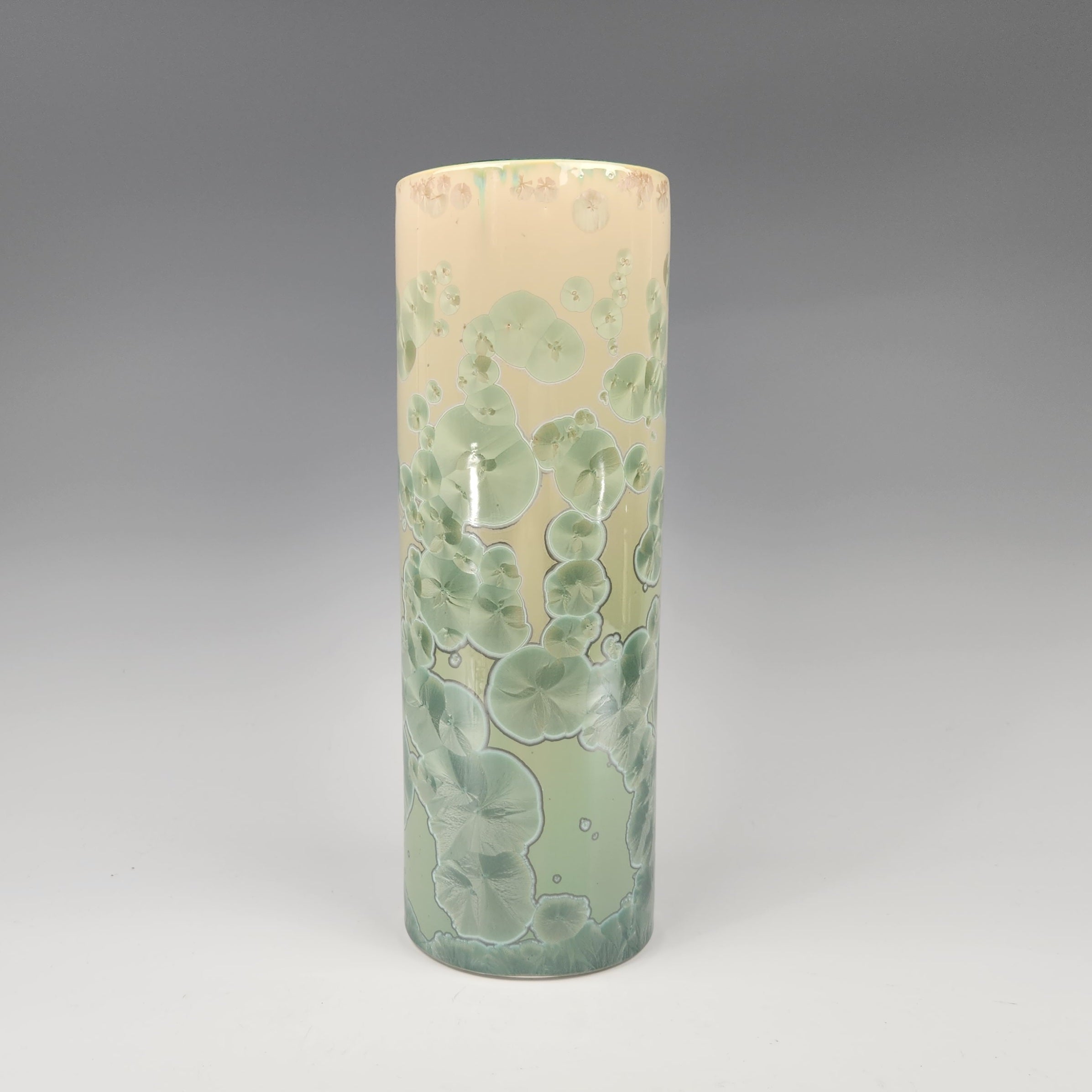 Clover Cylinder Vase - 12" - Heart of the Home PA