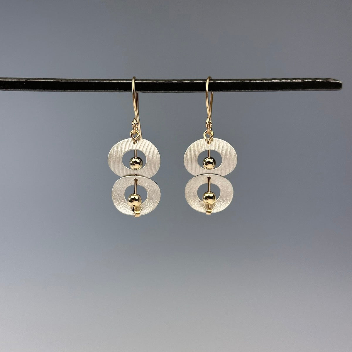 Double Orbit Earrings - Heart of the Home Inc