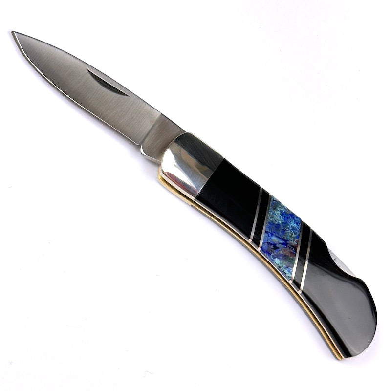 Azurite 3" Lockback Knife - Heart of the Home Inc