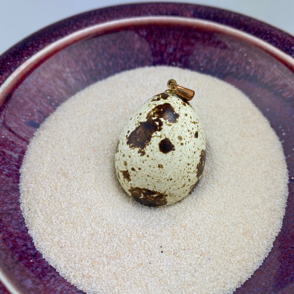 Cherry Red Nest Quail Egg - Heart of the Home Inc