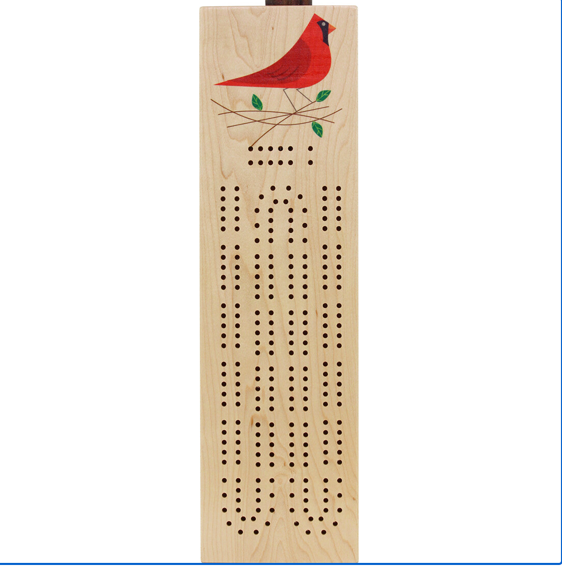 Cardinal Cribbage Game - Heart of the Home Inc