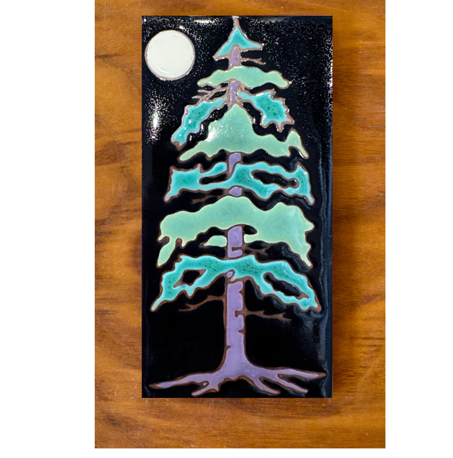 Tree Glazed Tile 3x6