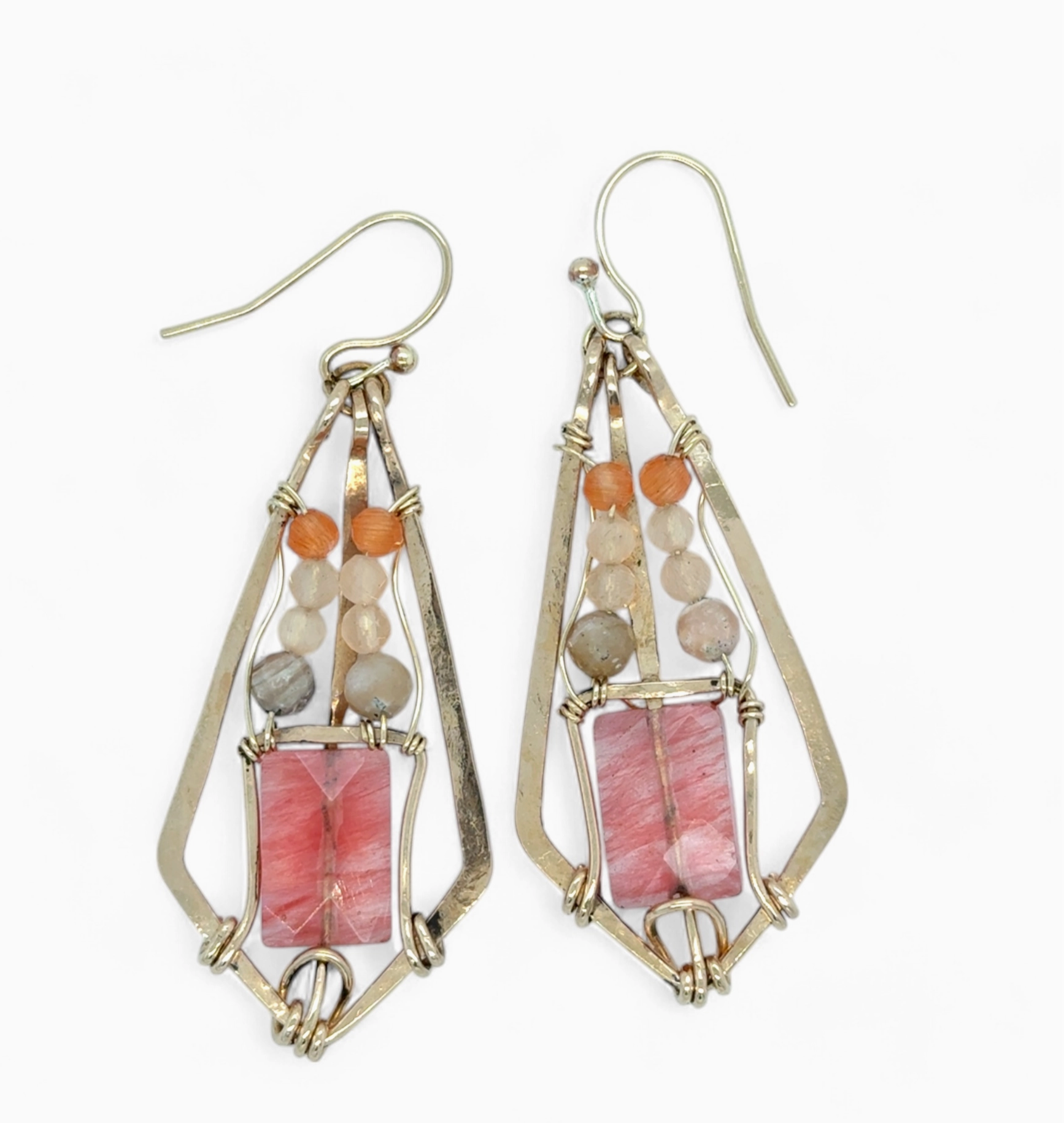 Apricot Jam Earrings - Heart of the Home Inc