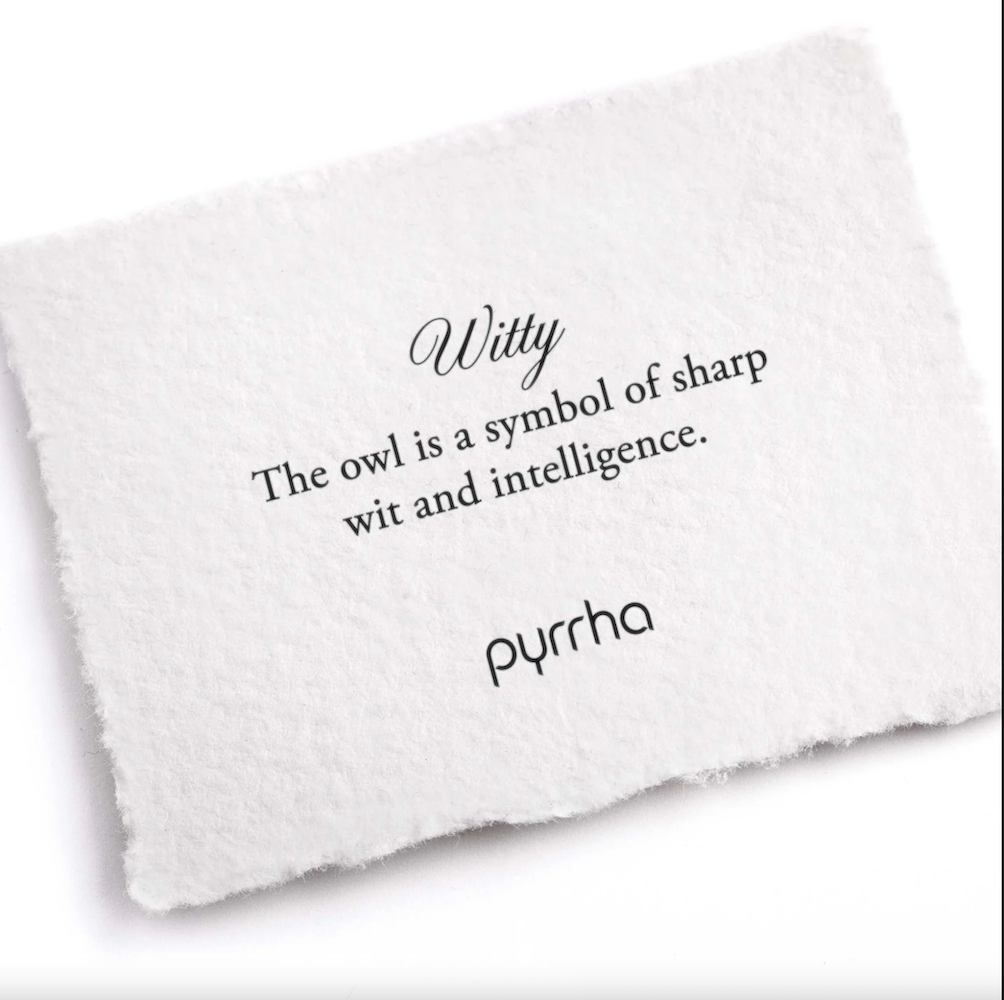 "Witty" Appreciation Talisman - Heart of the Home Inc