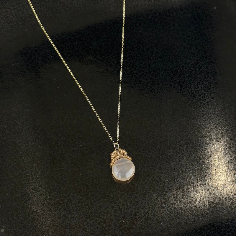 Pink Peach Pendant - Heart of the Home Inc