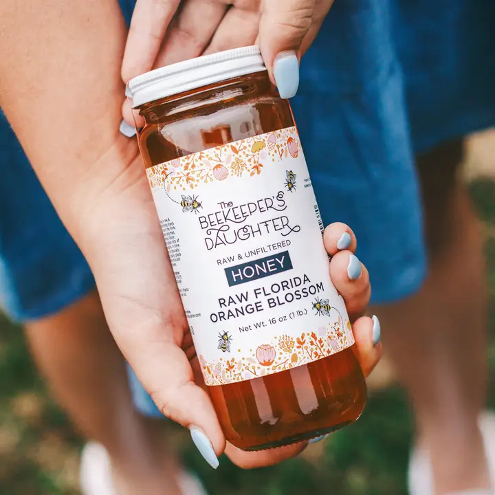 Raw Florida Orange Blossom Honey