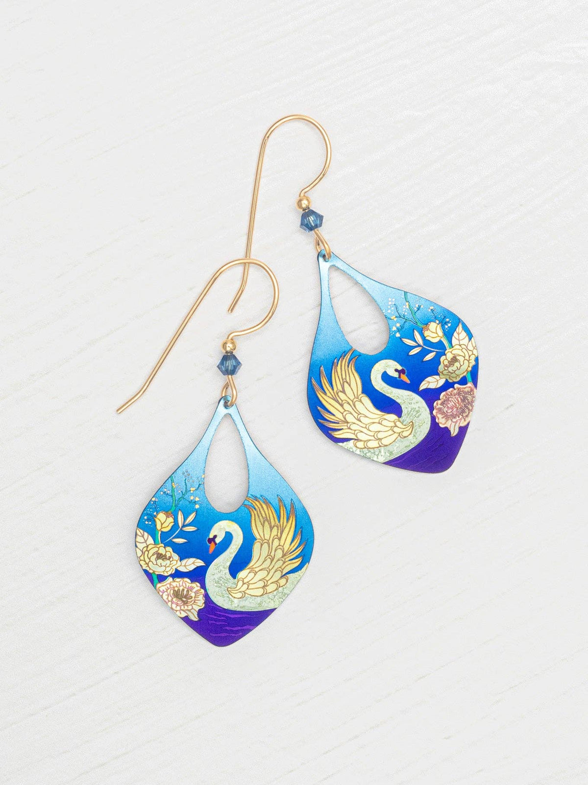 Swan Lake Earrings - Heart of the Home Inc