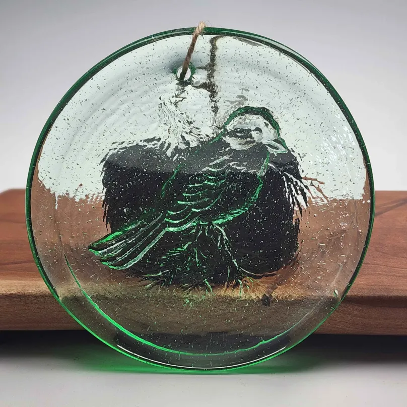 Finch Large Glass Token
