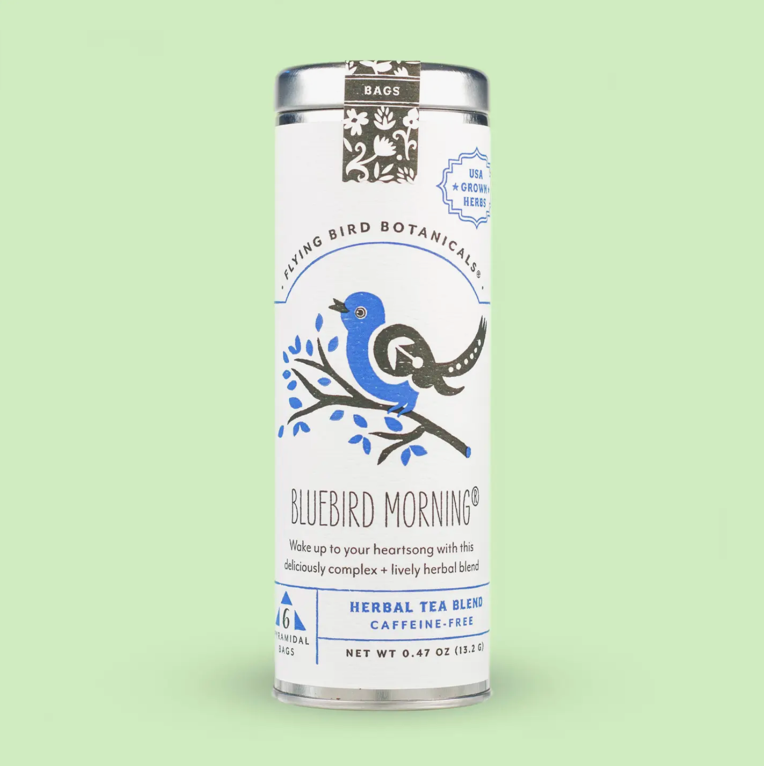 Bluebird Morning Tea - 6 Bags - Heart of the Home LV