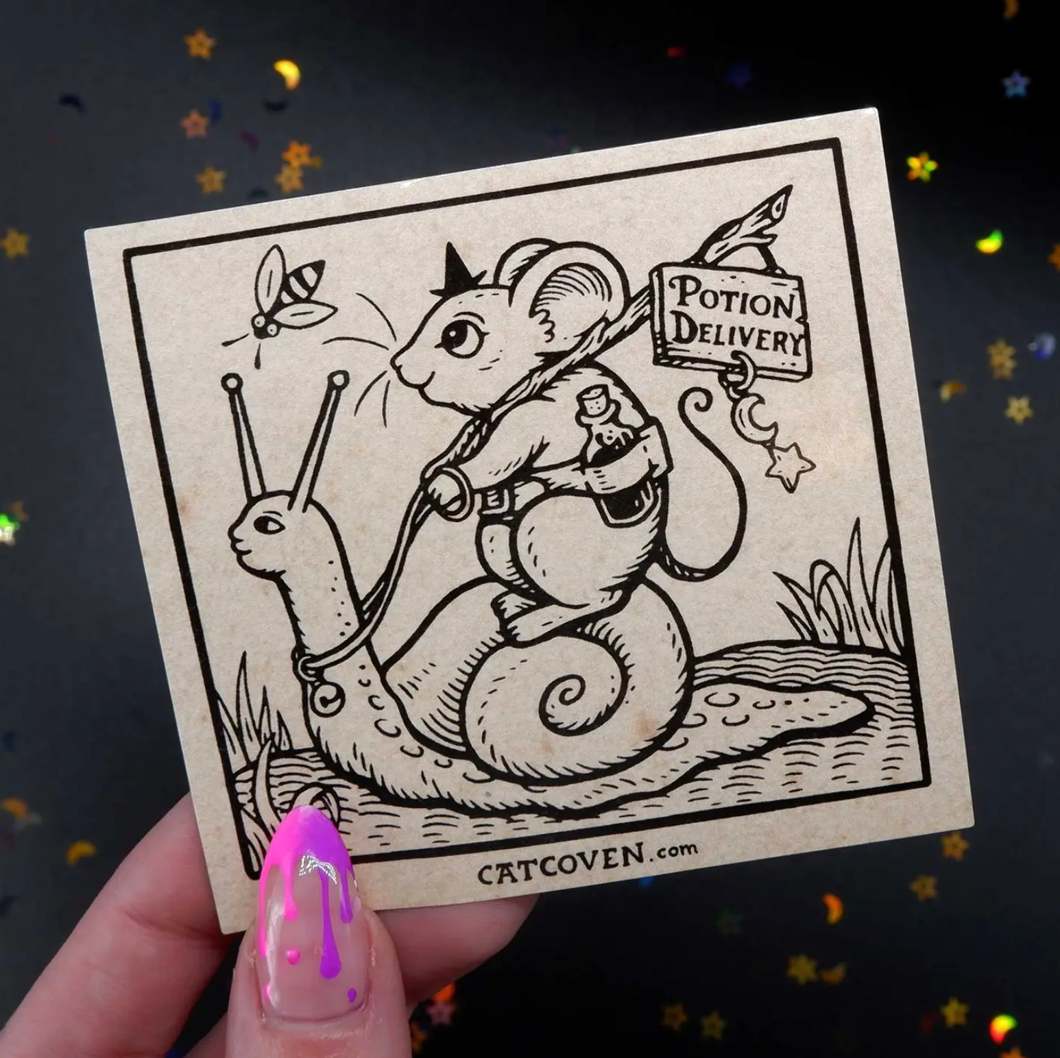 Potion Delivery Sticker - Heart of the Home Inc