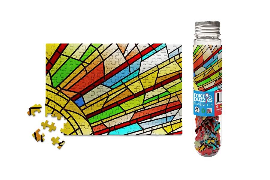 Stained Glass Micro Puzzle - Heart of the Home Inc