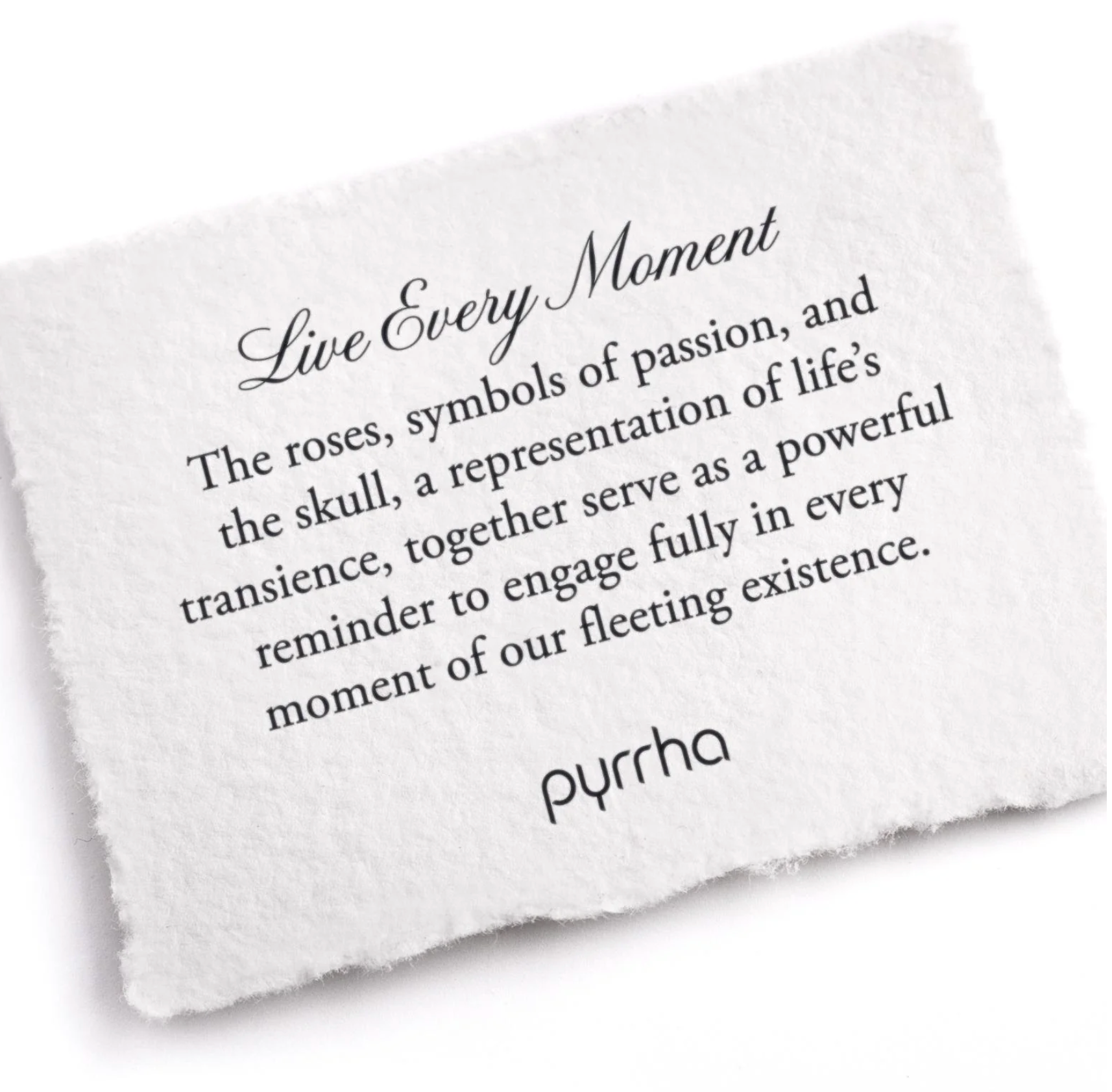Live Every Moment Talisman - Heart of the Home LV