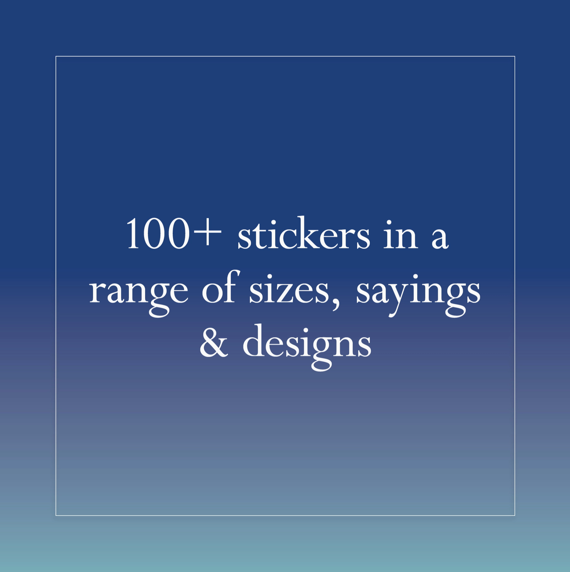 Disapponting Affirmations Sticker Book - Heart of the Home Inc