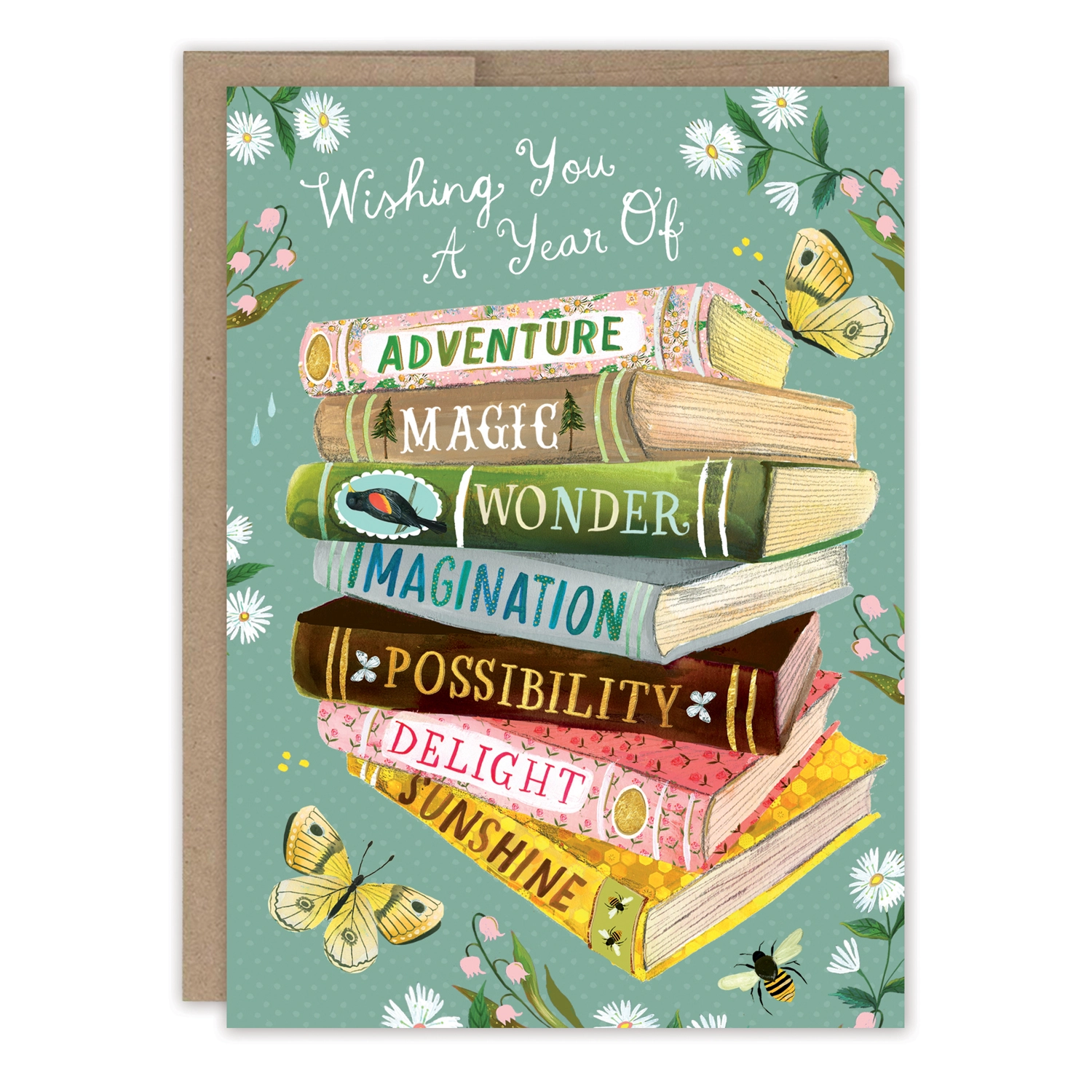 A Year of Wishes Birthday Card - Heart of the Home Inc
