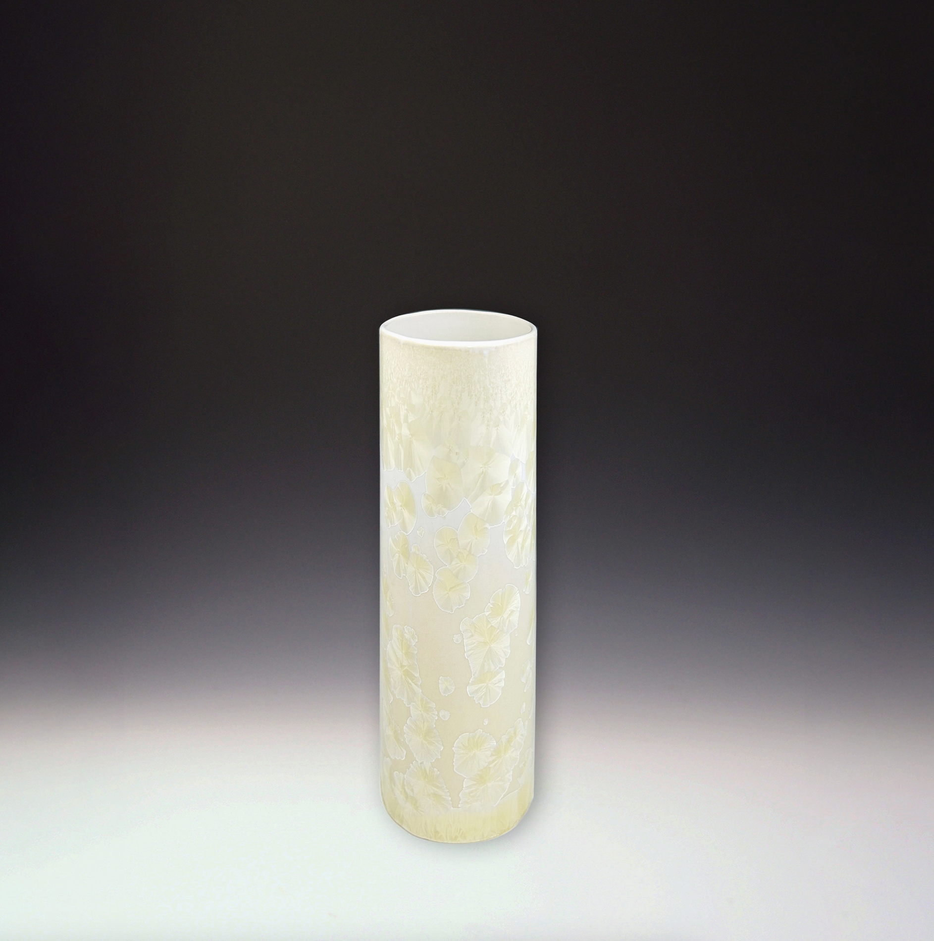 Ivory Cylinder Vase - 14"
