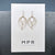 Small Teardrop Earrings in Gold - Heart of the Home LV