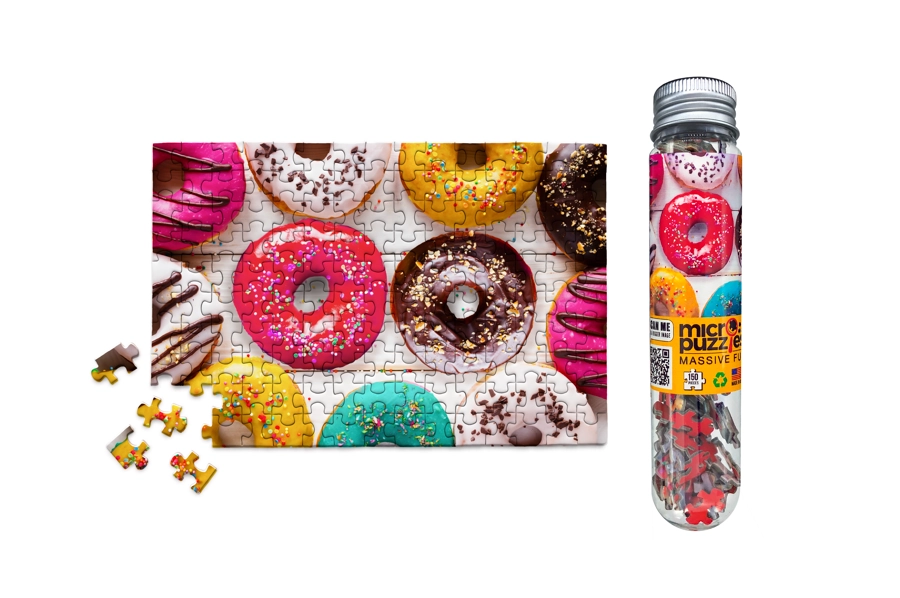 Donuts Mini Jigsaw - Heart of the Home LV