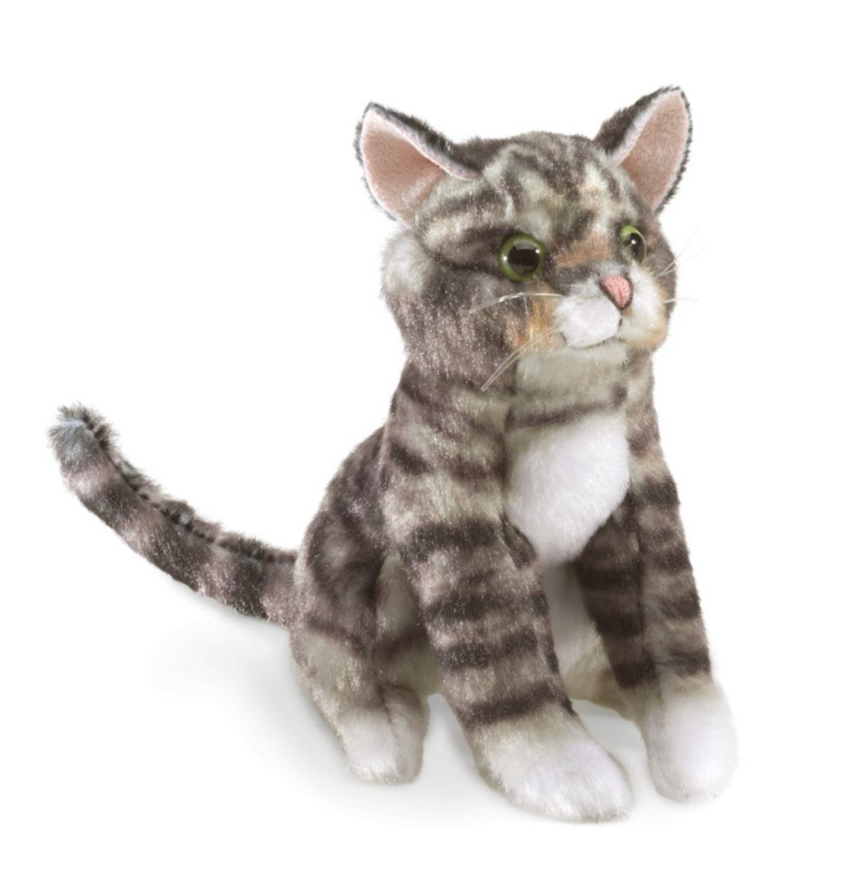 Mini Tabby Finger Puppet - Heart of the Home Inc