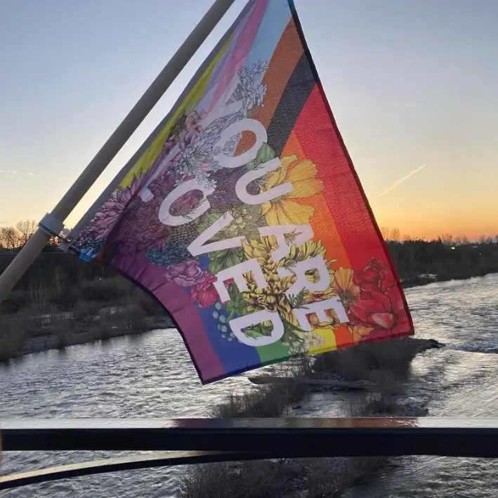 You Are Loved LGBTQ Pride Flag