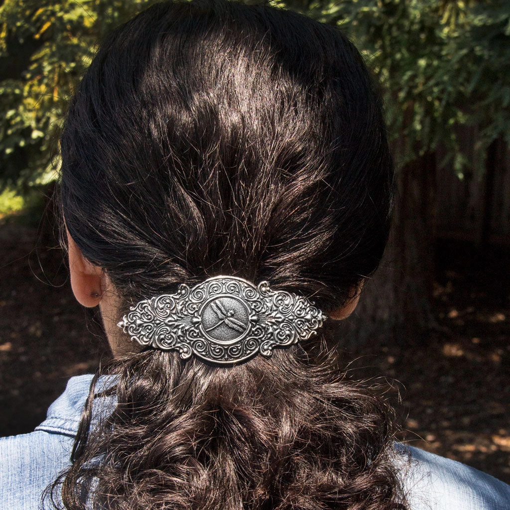 Victorian Dragonfly Barrette - Heart of the Home Inc