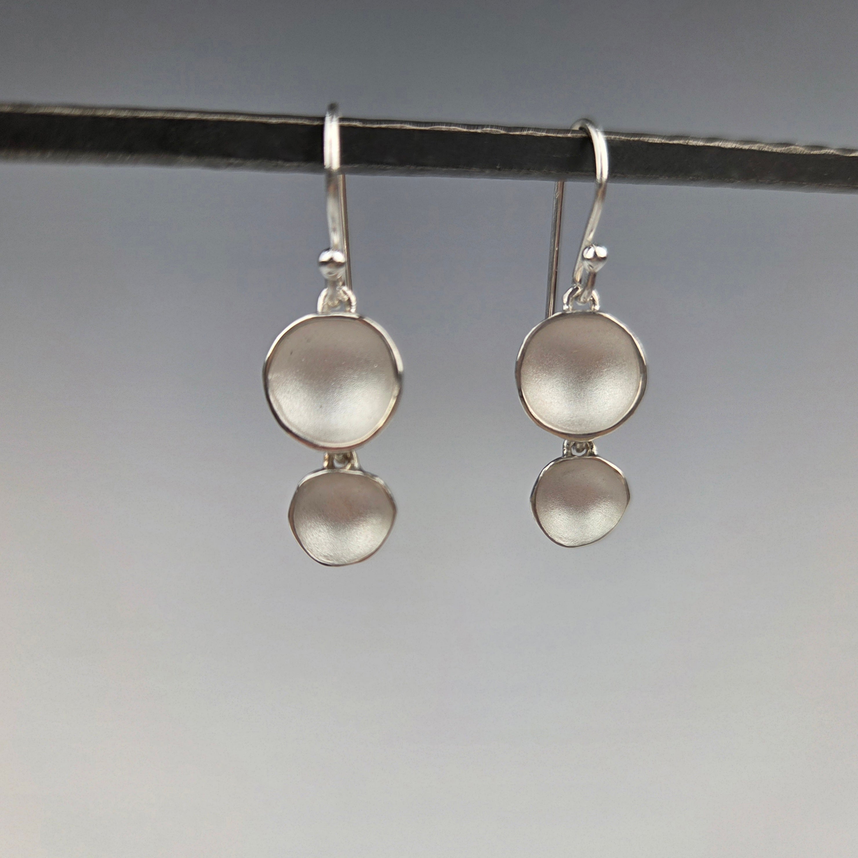 Double Dishy Pod Earrings - Heart of the Home Inc
