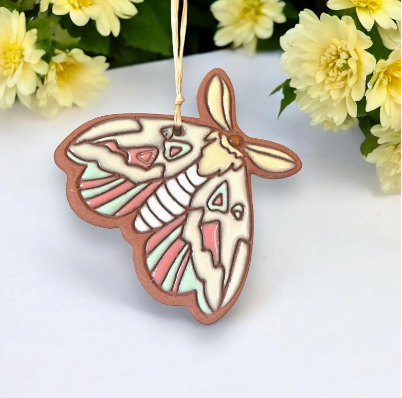 Butterfly Moth Ornament - Heart of the Home Inc