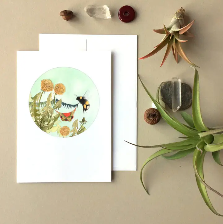 A Peek Inside Blank Card - Heart of the Home Inc