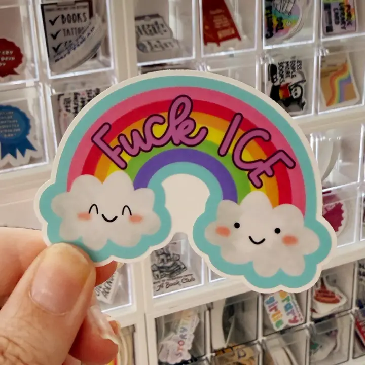 F*ck ICE Sticker - Heart of the Home Inc