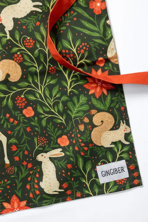 Christmas Forest Apron