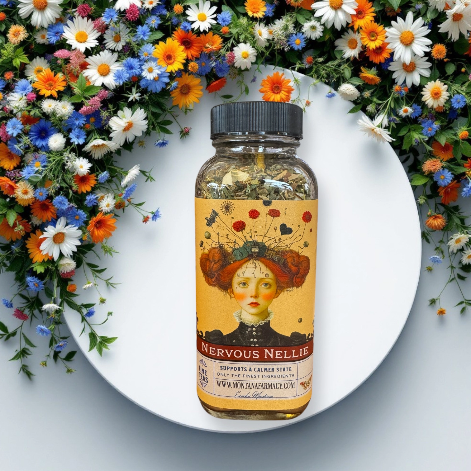 Lil' Miss Nervous Nellie Herbal Tea - Heart of the Home Inc