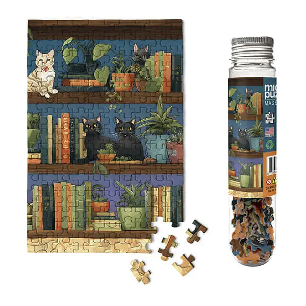 Cat Tales Mini Jigsaw Puzzle - Heart of the Home Inc