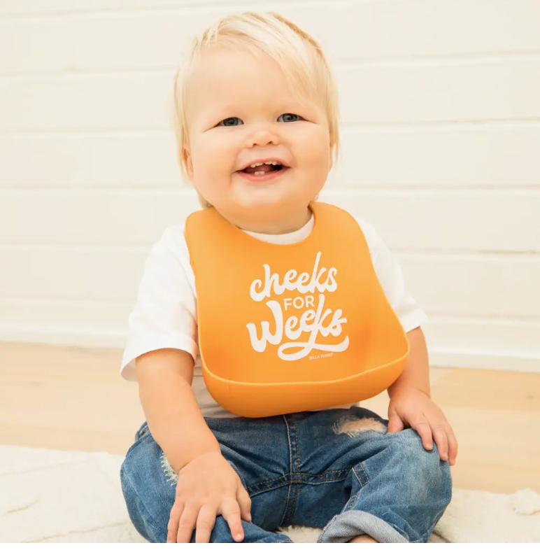Wonder Bib - Cheeks for Weeks - Heart of the Home Inc
