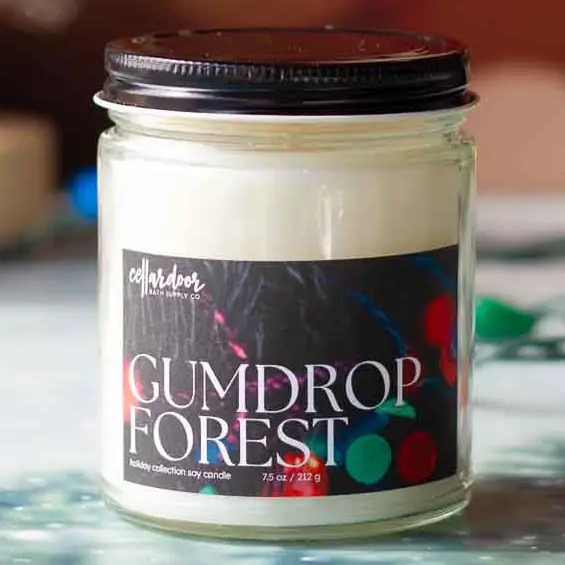 Gumdrop Forest 7.5oz Jar Candle - Heart of the Home Inc