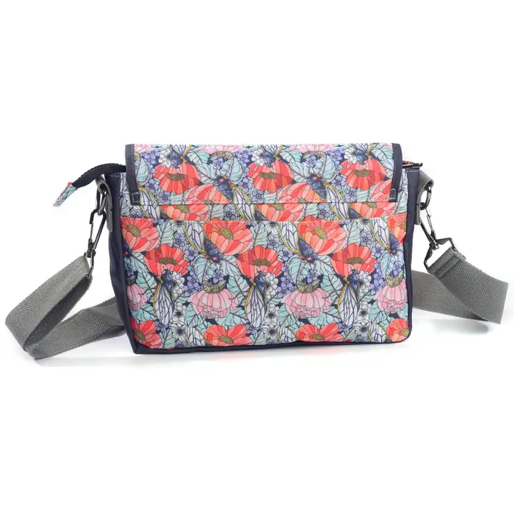 Summer Chorus Cicadas Stride Crossbody Bag