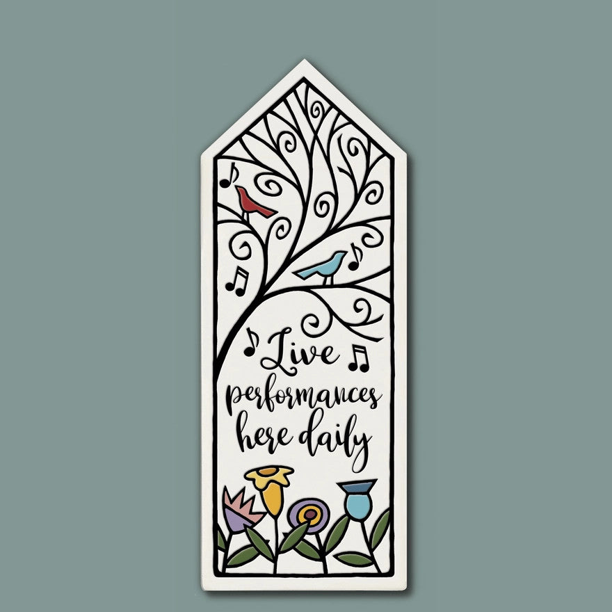Live Preformances Garden Tile