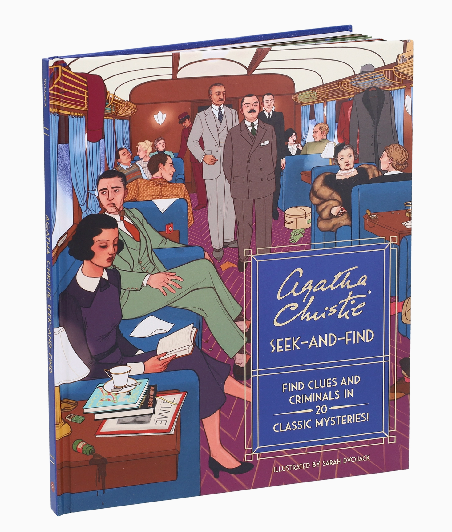 Agatha Christie Seek-And-Find