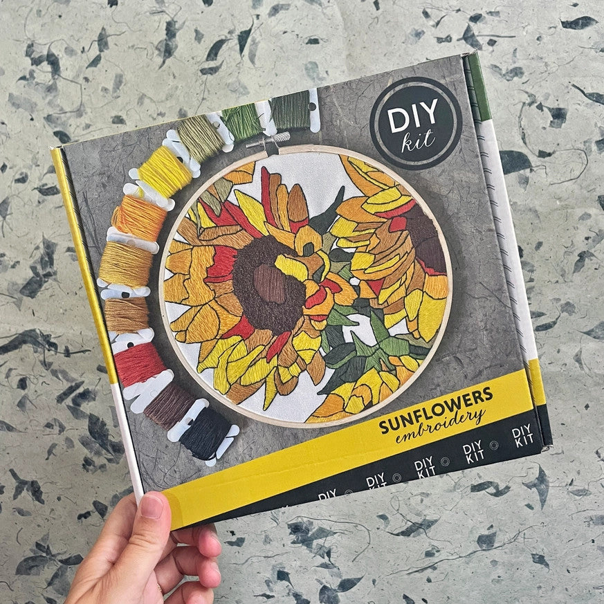 Sunflowers Embroidery Kit