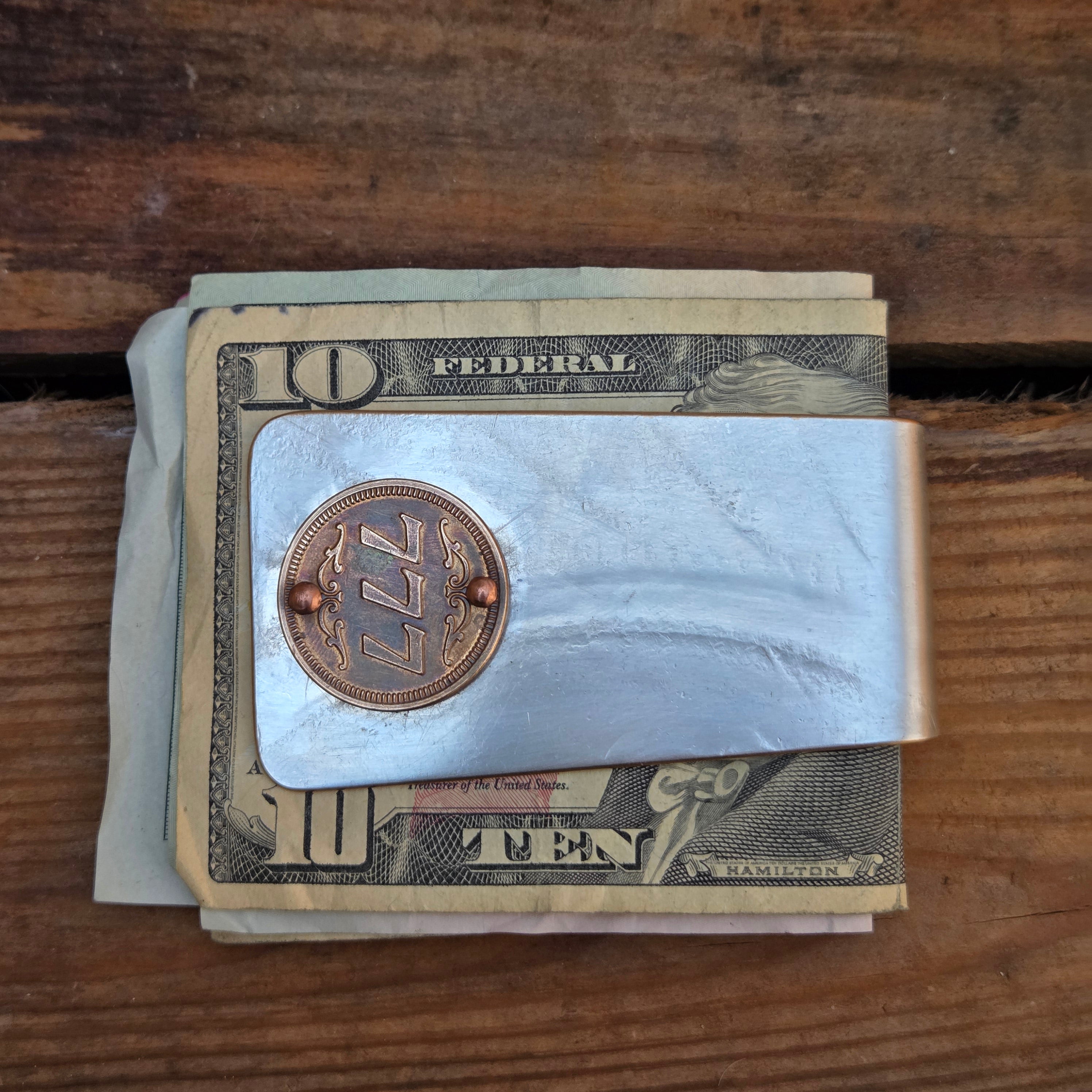 Lucky 777 Token on Silver Tray