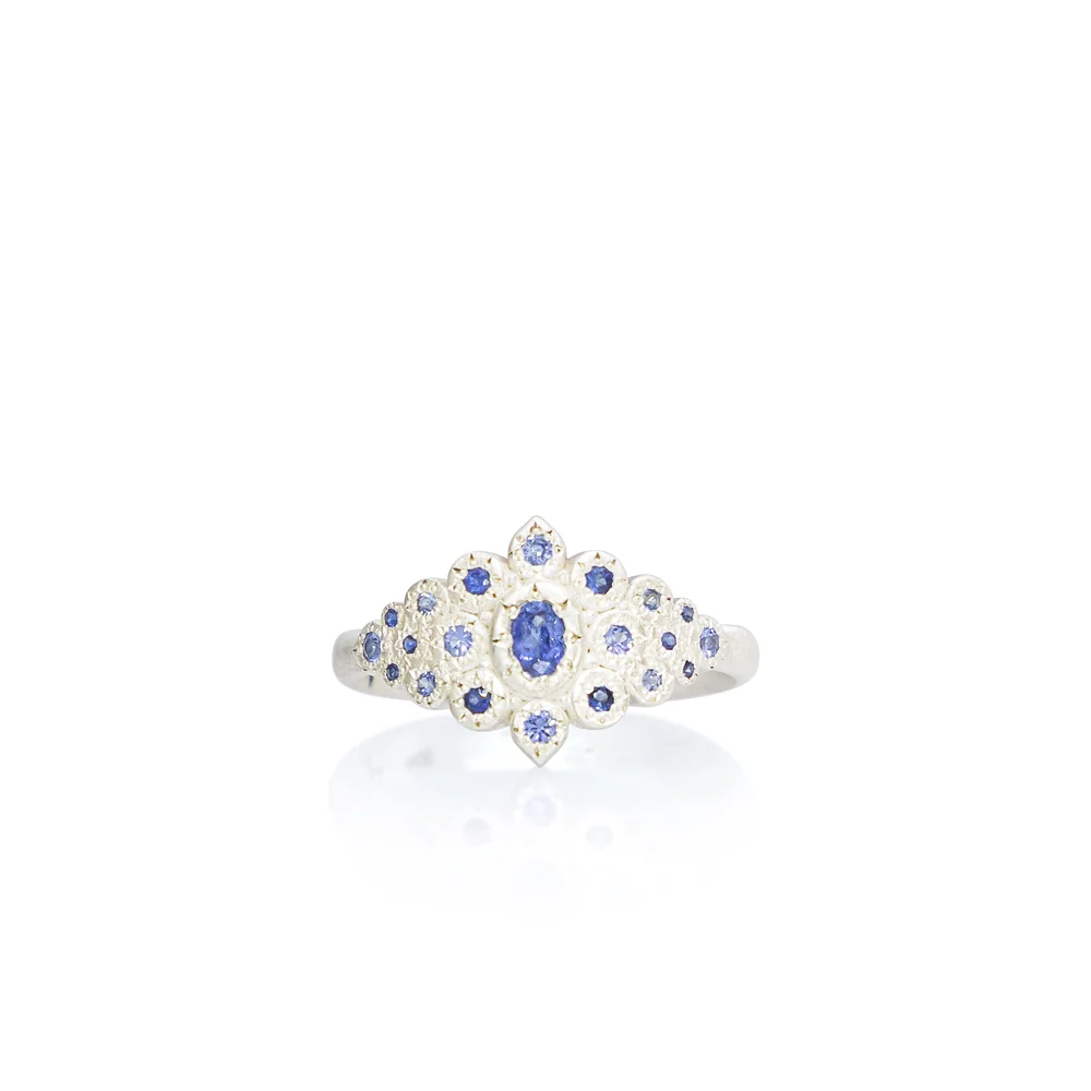 Midnight Flame Ring