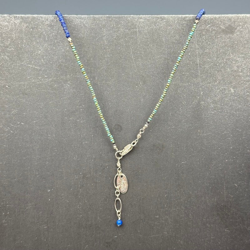 Lapis Point Pendant Necklace - Heart of the Home Inc