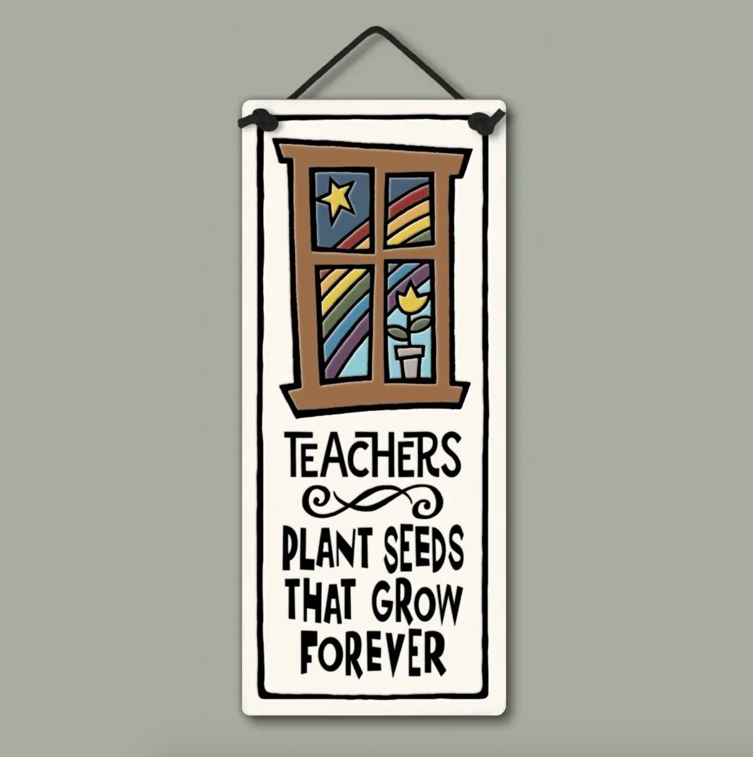 Teacher Takes a Hand Wall Plaque - Heart of the Home Inc